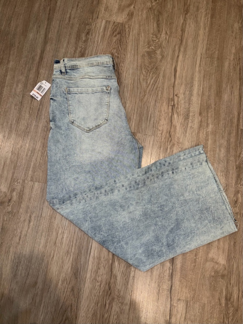 NWT Kensie Women’s The Kaya High Rise Wide Leg Jeans - Size 12 - 31” Length